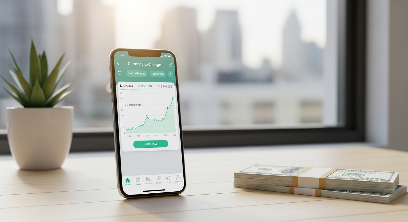 App Que Faz Câmbio Automático e Rende em Dólar