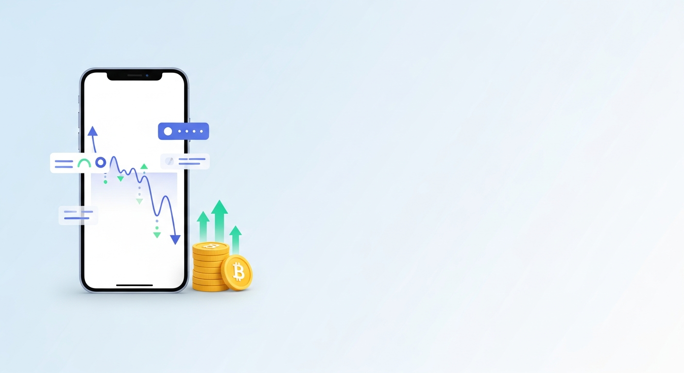 Aprenda a Usar um App de Trading de Criptomoedas e Lucre Mesmo em Queda de Mercado