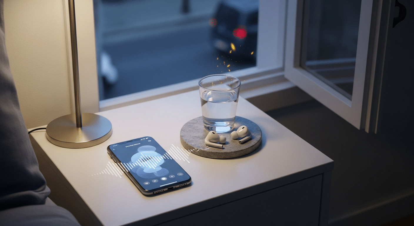 Testei 5 apps de "ruído branco" para dormir: Apenas um realmente bloqueou o som da rua