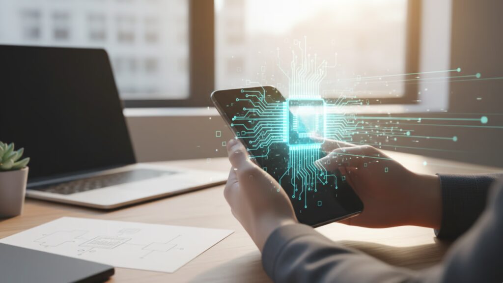 IA Integrada no Hardware: A revolução silenciosa que torna seu celular 10x mais rápido